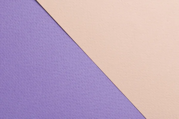 粗糙的牛皮纸背景 纸质感淡紫色米色 带有Tex复制空间的Mockup — 图库照片
