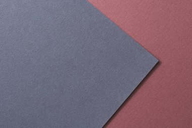 Kaba Kraft kağıt arka plan, kağıt doku kırmızı bordo mavi renkler. Tex için kopyalama alanı ile modelleme