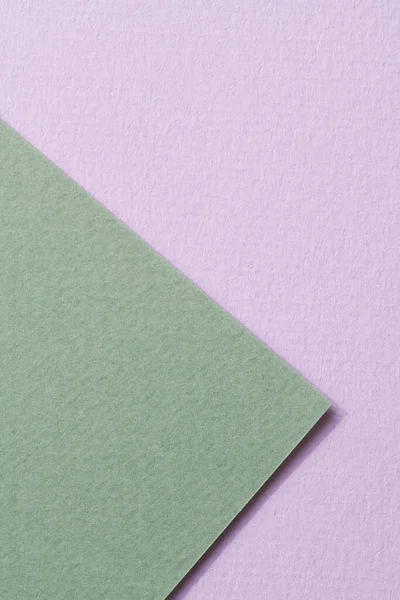Rough Kraft Tło Papieru Tekstury Papieru Liliowy Zielony Kolor Makieta — Zdjęcie stockowe