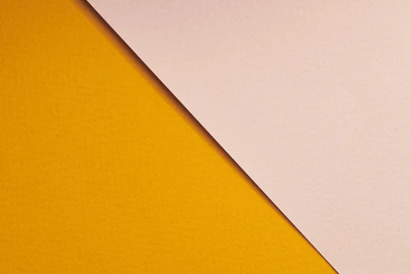 Fondo Papel Kraft Áspero Textura Papel Beige Colores Amarillos Burla — Foto de Stock