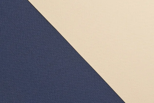 Rough Kraft Paper Background Paper Texture Beige Blue Colors Mockup — ストック写真
