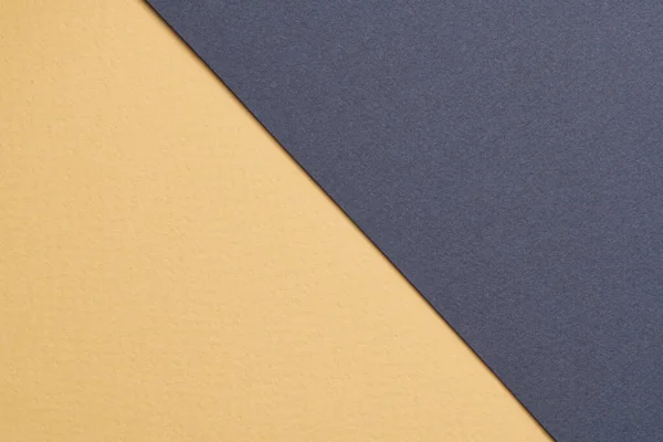 Rough Kraft Paper Background Paper Texture Beige Blue Colors Mockup — Stock Photo, Image