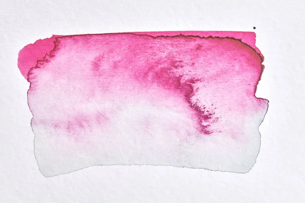 Αφηρημένο Ροζ Φόντο Κολάζ Μελάνι Υδατογραφίας Λεκέδες Κηλίδες Και Πινελιές — Φωτογραφία Αρχείου