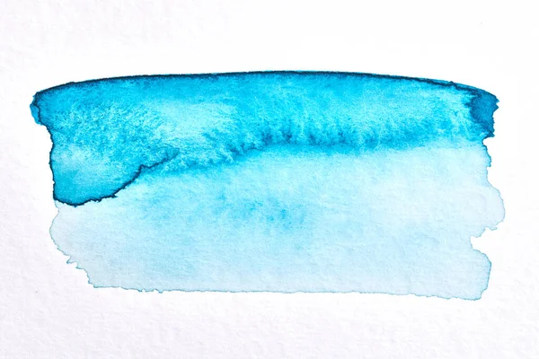 Абстрактный Синий Фон Коллаж Акварельных Чернил Пятна Пятна Мазки Акриловой — стоковое фото