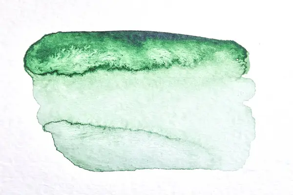 Абстрактный Зеленый Фон Коллаж Акварельных Чернил Пятна Пятна Мазки Акриловой — стоковое фото