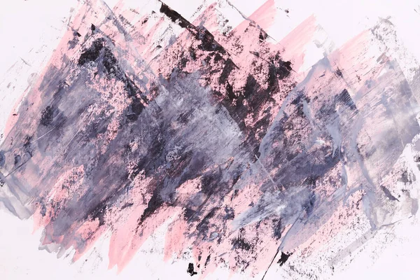 Flerfärgad Abstrakt Bakgrund Kaotiska Fläckar Fläckar Och Penseldrag Akrylfärg Akvarell — Stockfoto