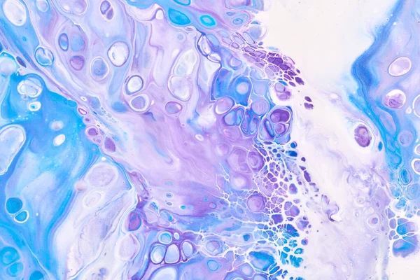 Exclusive Beautiful Pattern Abstract Fluid Art Background Flow Blending Purple — Stock Photo, Image