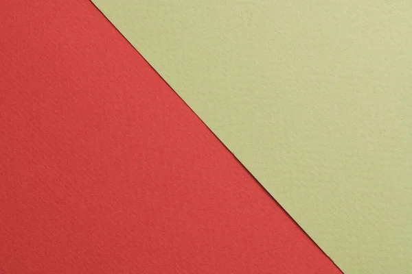 Rough Kraft Paper Background Paper Texture Red Green Colors Mockup — Stock Photo, Image