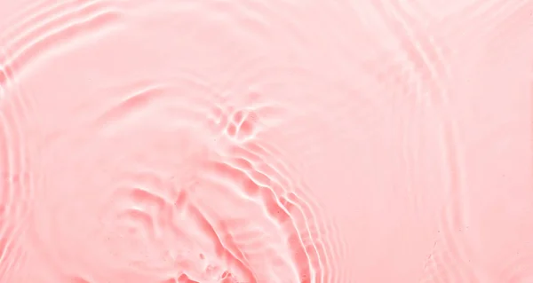 Water Pink Surface Abstract Background Waves Ripples Texture Cosmetic Aqua — Stock Photo, Image