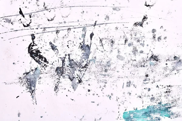 Flerfärgad Abstrakt Bakgrund Kaotiska Fläckar Fläckar Och Penseldrag Akrylfärg Akvarell — Stockfoto