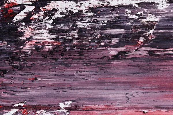 Abstraktní Černočervené Bílé Pozadí Malířská Koláž Akvarelem Skvrny Skvrny Tahy — Stock fotografie