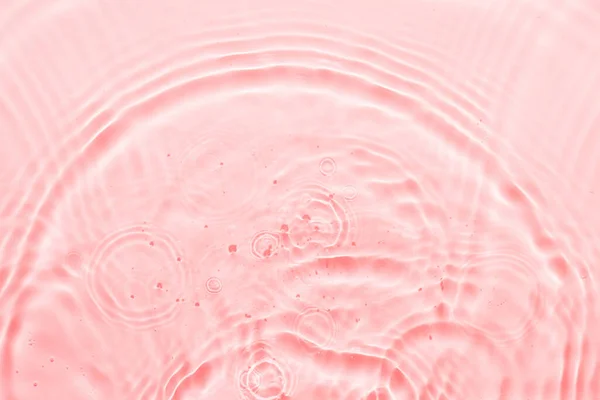 Νερό Ροζ Επιφάνεια Αφηρημένο Φόντο Κυματίζει Και Κυματίζει Την Υφή — Φωτογραφία Αρχείου