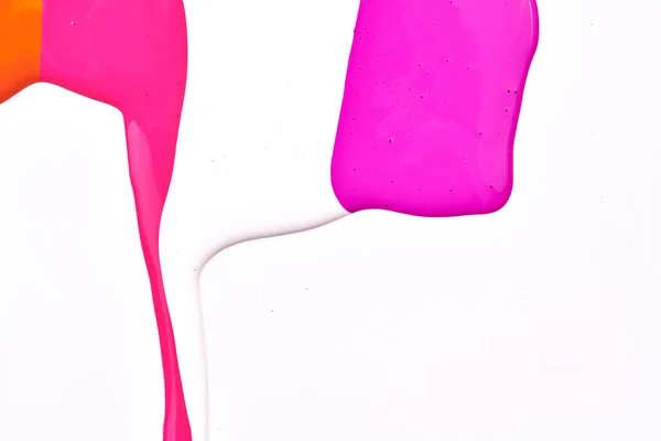 Flerfärgad Abstrakt Bakgrund Färgglada Akrylbläck Blottar Och Fläckar Mönster Tapettryck — Stockfoto
