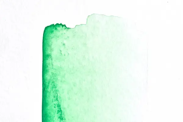Abstrakt Grön Bakgrund Akvarell Bläck Konst Collage Fläckar Fläckar Och — Stockfoto