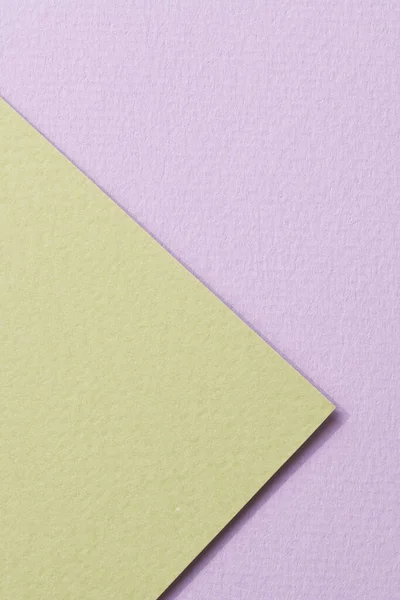 Rough kraft paper background, paper texture lilac green colors. Mockup with copy space for tex