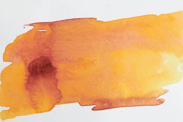 Streszczenie Pomarańczowy Akwarela Tekstury Tła Kreatywne Wzornictwo Dla Drukowanej Karty — Zdjęcie stockowe