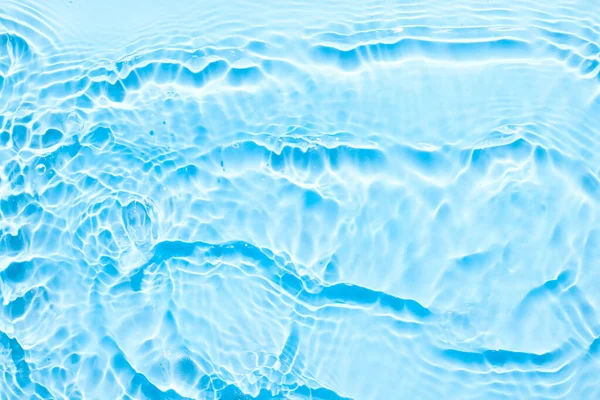 Wasserblaue Oberfläche Abstrakten Hintergrund Wellen Und Wellen Textur Der Kosmetischen — Stockfoto