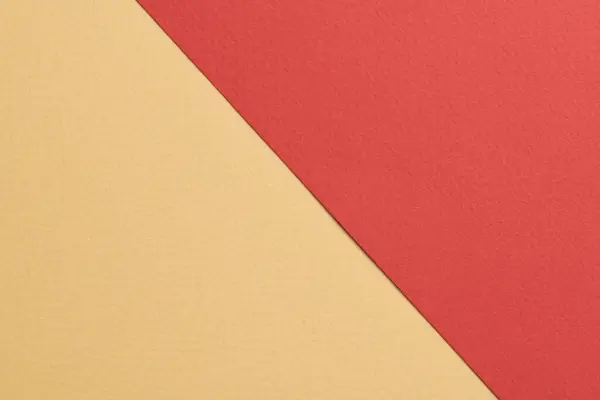 Kaba Kraft Kağıt Arkaplan Kağıt Desenli Bej Kırmızı Renkler Tex — Stok fotoğraf