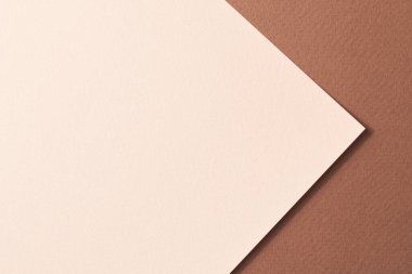 Kaba Kraft kağıt arka plan, kağıt desenli kahverengi bej renkler. Tex için kopyalama alanı ile modelleme