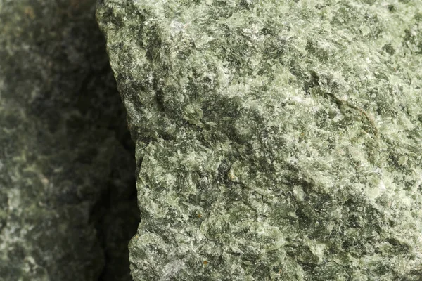 Textura Piedra Fondo Abstracto Cerca Roca Mineral Natural Verde Rodingita —  Fotos de Stock