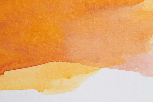 Streszczenie Pomarańczowy Akwarela Tekstury Tła Kreatywne Wzornictwo Dla Drukowanej Karty — Zdjęcie stockowe