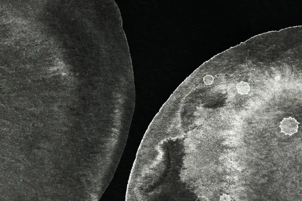 Ασπρόμαυρο Αφηρημένο Φόντο Πολύχρωμο Ακρυλικό Μελάνι Κηλίδες Και Λεκέδες Μοτίβο — Φωτογραφία Αρχείου