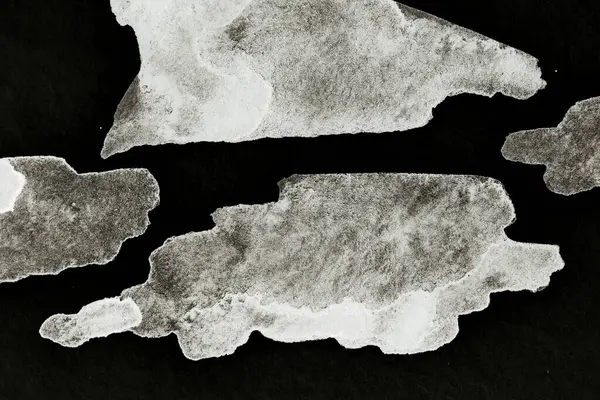 黑色和白色的抽象背景 色彩斑斓的丙烯酸油墨污迹斑斑图案 壁纸印刷 流体艺术 创造性的背景 混乱的绘画笔触 — 图库照片