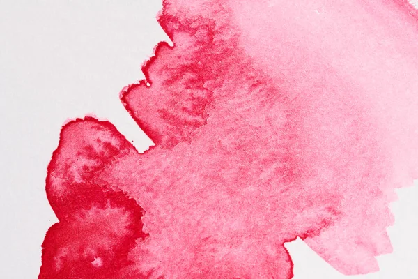 Abstrakter Rosaroter Hintergrund Chaotische Pinselstriche Und Farbflecken Auf Weißem Papier — Stockfoto