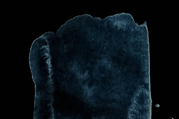 Fondo Abstracto Negro Azul Coloridas Manchas Tinta Manchas Papel Pintado — Foto de Stock