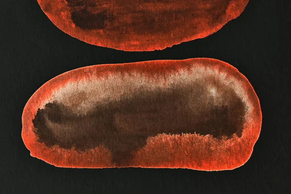 Czarne Czerwone Abstrakcyjne Tło Kolorowe Plamy Plamy Atramentu Wydruk Tapety — Zdjęcie stockowe