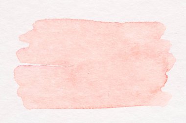 Çok renkli arka plan, suluboya lekeler ve beyaz kağıt üzerindeki lekeler, kırmızı mürekkep.