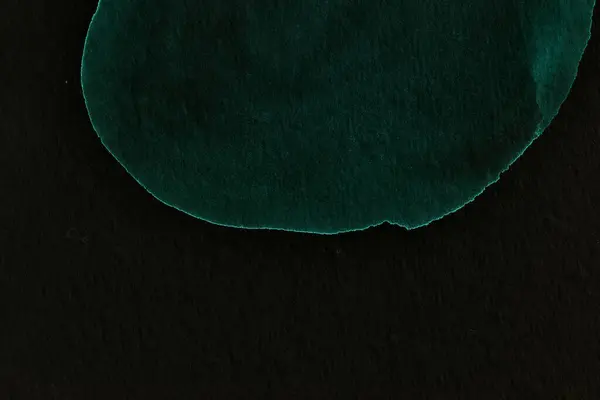 Svart Och Grön Abstrakt Bakgrund Färgglada Bläck Fläckar Och Fläckar — Stockfoto