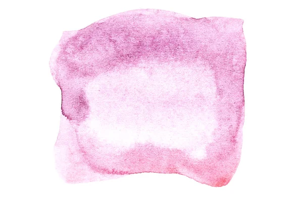 Abstrakte Flüssige Kunst Hintergrund Rosafarbene Aquarell Transluzente Flecken Auf Weißem — Stockfoto