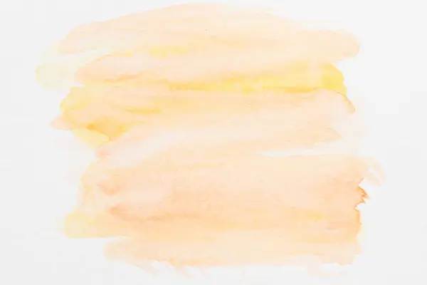 抽象的な液体アートの背景 ホワイトペーパーのブラウンウォーターカラーの透明なブロット — ストック写真