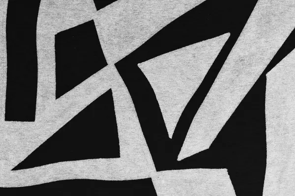 Abstrakter Schwarzweißer Hintergrund Druckmuster Für Karten Kleidung Banner Dunkle Kontrastfarben — Stockfoto