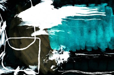 Soyut mavi arka plan. Kartlar, giysiler, afişler, koyu zıt renkteki duvar kağıtları için desen