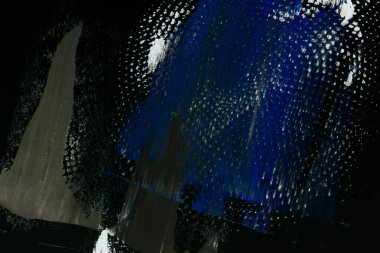 Soyut mavi arka plan. Kartlar, giysiler, afişler, koyu zıt renkteki duvar kağıtları için desen