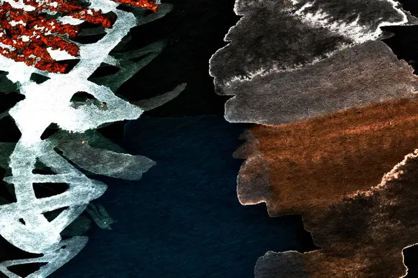 Soyut Kahverengi Arka Plan Kartlar Giysiler Afişler Koyu Zıt Renkteki — Stok fotoğraf