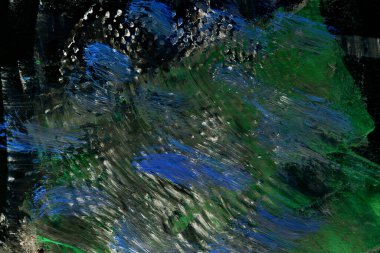 Soyut yeşil arka plan. Kartlar, giysiler, afişler, koyu zıt renkteki duvar kağıtları için desen