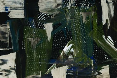 Soyut yeşil arka plan. Kartlar, giysiler, afişler, koyu zıt renkteki duvar kağıtları için desen