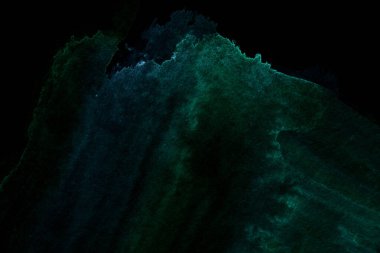 Soyut yeşil arka plan. Kartlar, giysiler, afişler, koyu zıt renkteki duvar kağıtları için desen