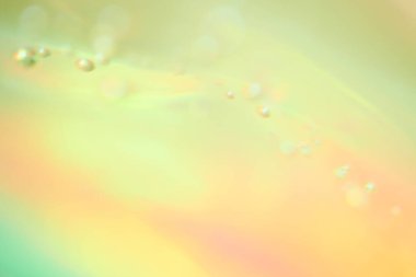 Sarı-turuncu tonlarda bulanık odaklı soyut arkaplan