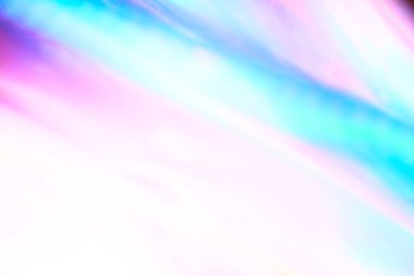 Şeffaf gökkuşağının gölgelerinde bulanık odak ile soyut arkaplan