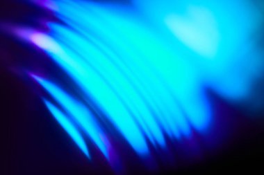 Mavi tonlarda bulanık odaklı soyut arkaplan