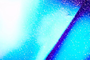 Mavi tonlarda bulanık odaklı soyut arkaplan