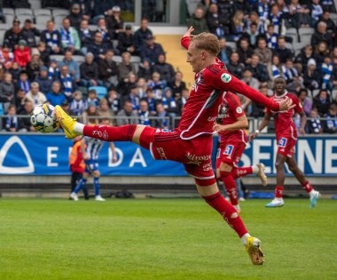 1 Mayıs 2023: İsveç futbol ligi IFK Gothenburg ile IFK Norrkoping arasındaki maç 2023 sezonu. Sonuç 1-1. 