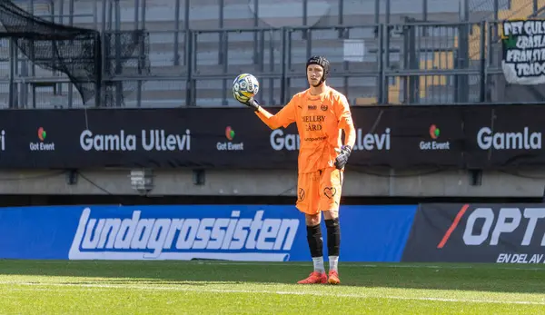 21 Nisan 2024: GAIS ve Mjallby AIF arasındaki maç anı. Son sonuç 2-1. 