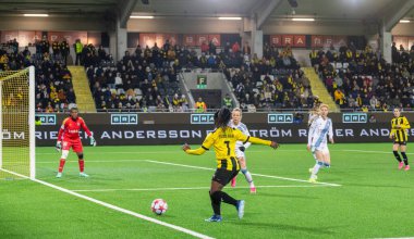 24 Ocak 2024: UEFA Kadınlar Ligi 'nde BK Hacken ile Paris FC arasında oynanan maç. Son sonuç: 0-0. 