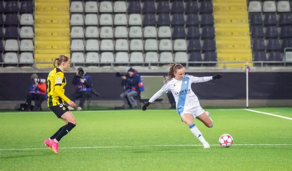 24 Ocak 2024: UEFA Kadınlar Ligi 'nde BK Hacken ile Paris FC arasında oynanan maç. Son sonuç: 0-0. 