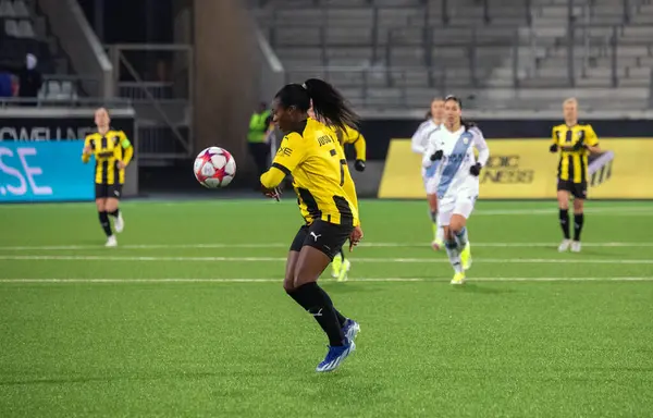 24 Ocak 2024: UEFA Kadınlar Ligi 'nde BK Hacken ile Paris FC arasında oynanan maç. Son sonuç: 0-0. 